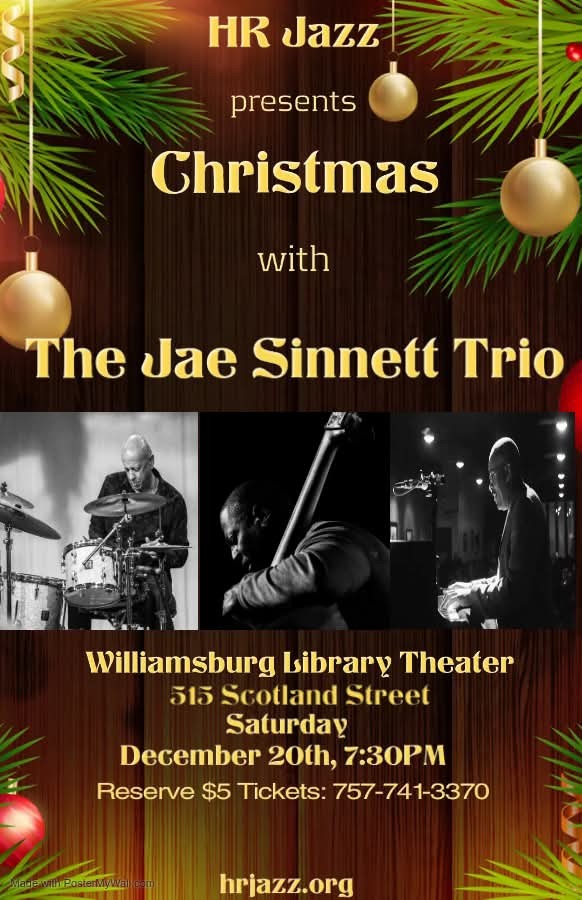 Christmas with Jae Sinnett Trio